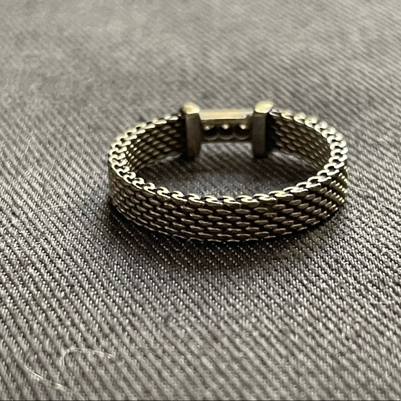 Tiffany Basketweave Diamond Ring - Picture 3 of 6